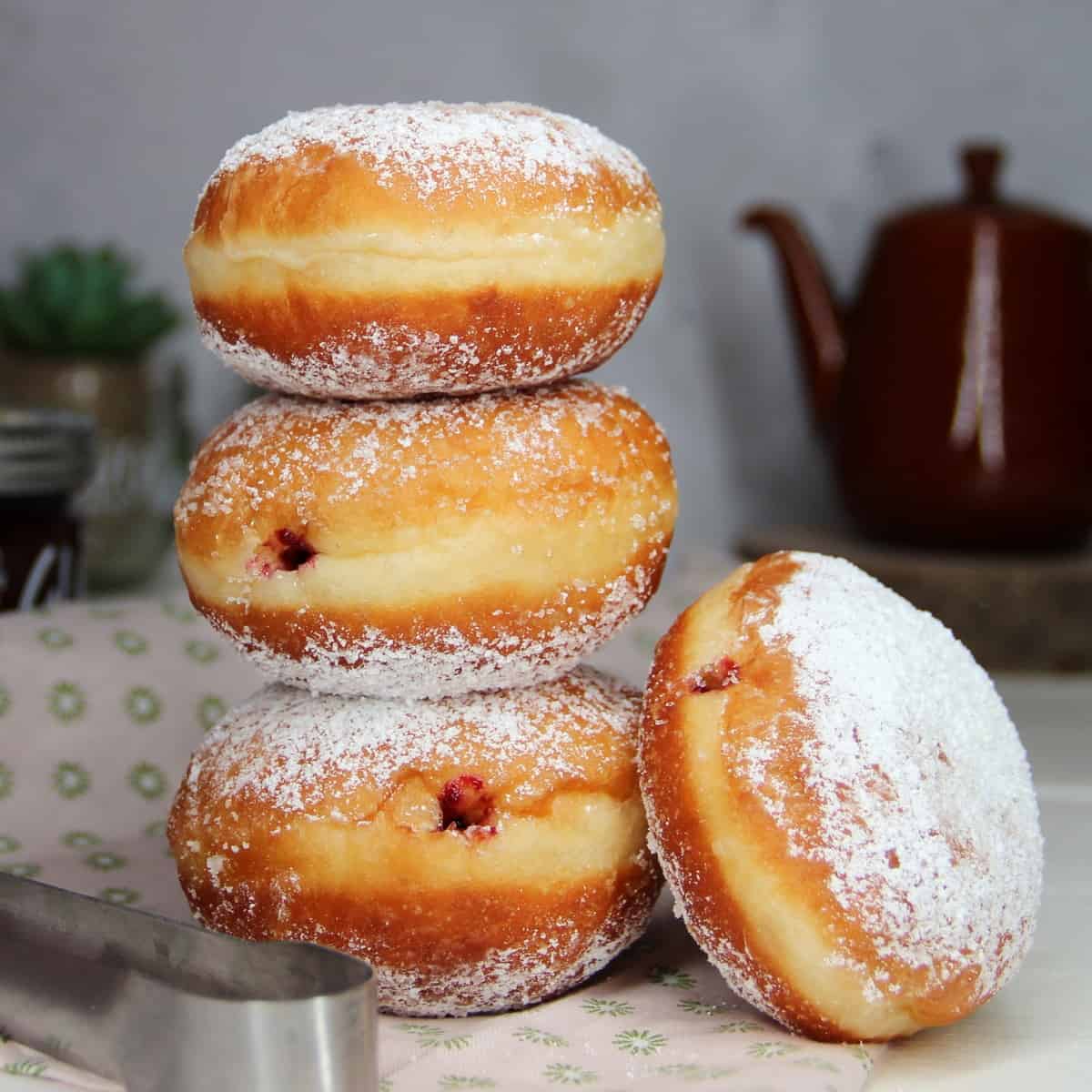 Berliner Mit Frischer Hefe Wie Vom Bäcker So Einfach Machst Du Sie Selber