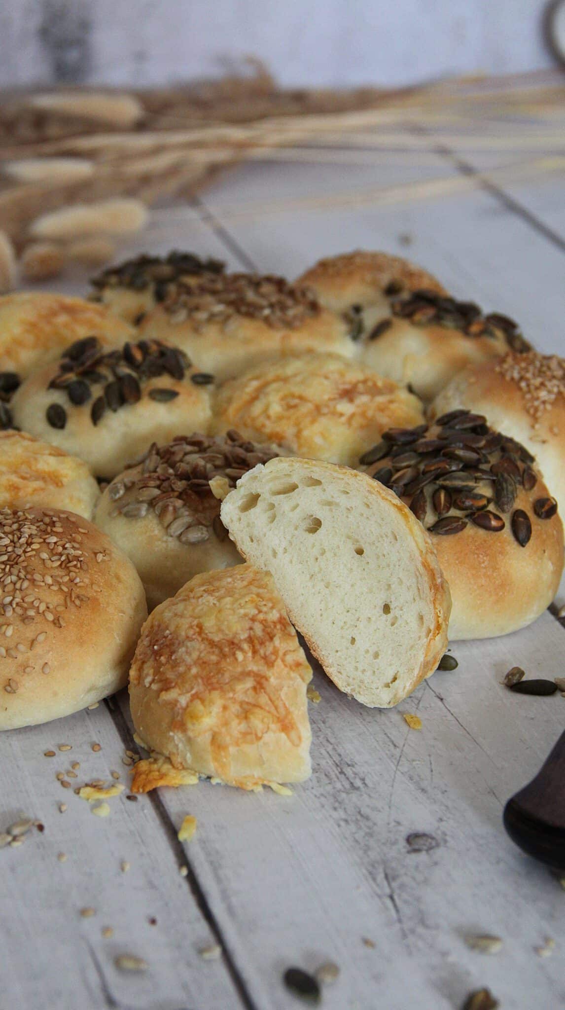 Thermomix® Brötchensonne: Rezept für die perfekten Partybrötchen zum ...