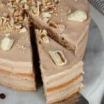 Twix Torte, Tortenanschnitt