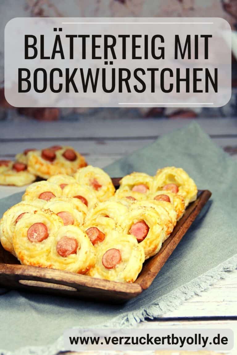 Schneller und einfacher Snack: Blätterteig mit Bockwürstchen - Ein