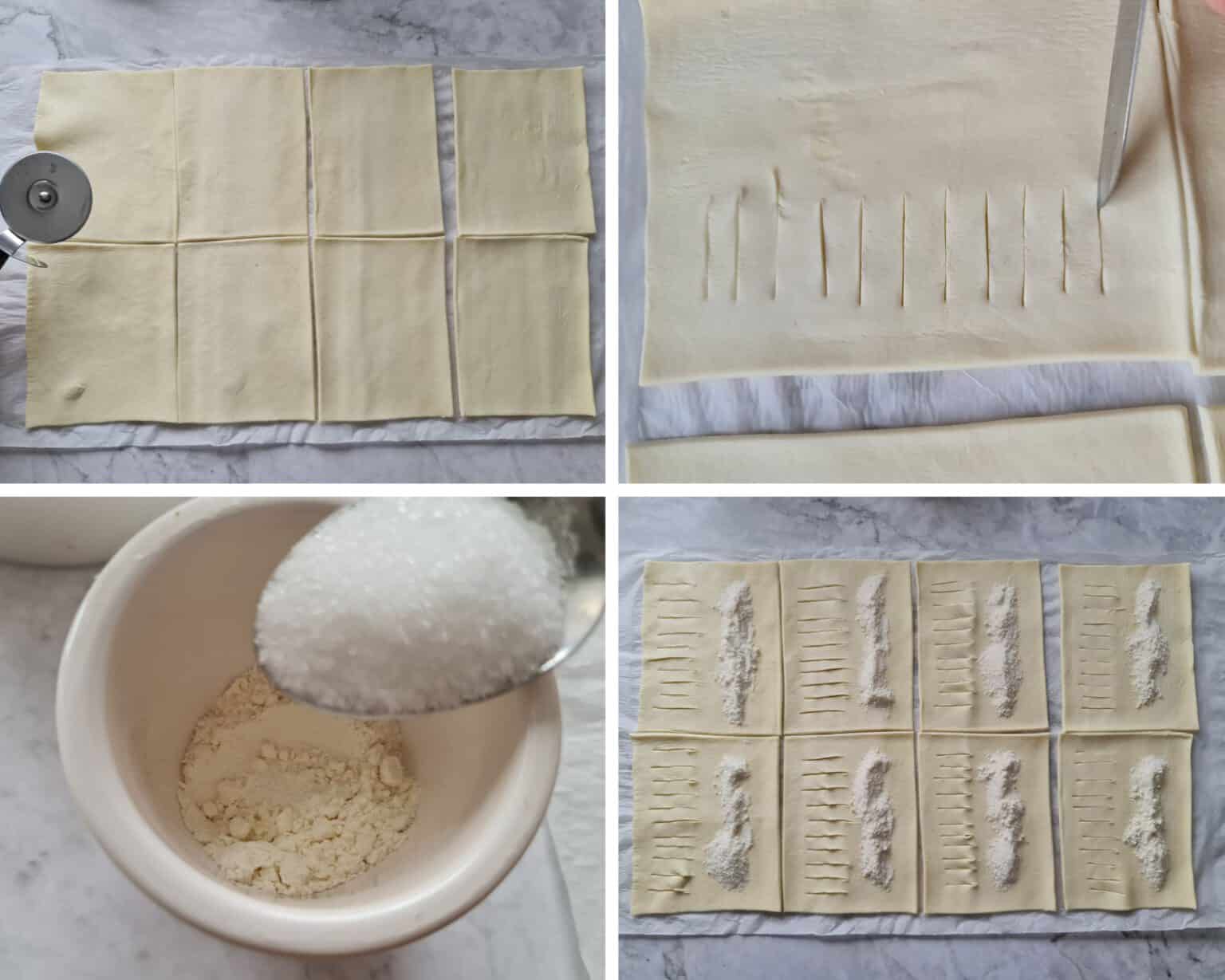 Köstliche Kirschtaschen aus Blätterteig - Ein einfaches Rezept für die ... Köstliche Kirschtaschen aus Blätterteig - Ein einfaches Rezept für die ...