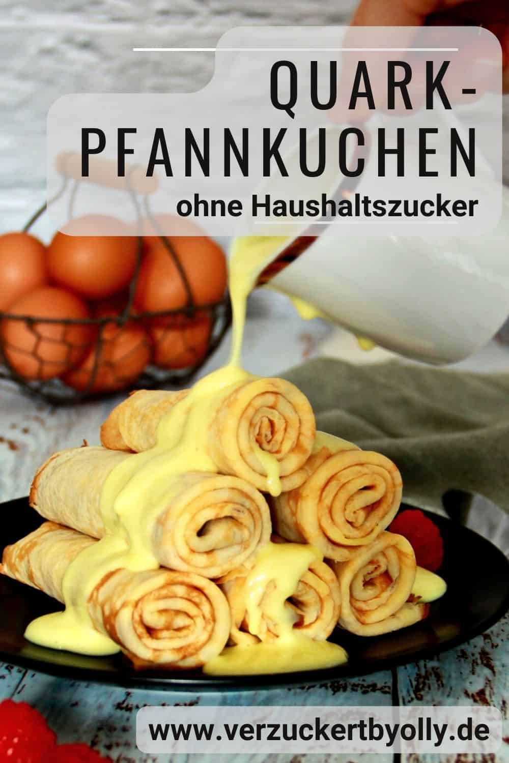 Pinterests-Pin: Quark-Pfannkuchen