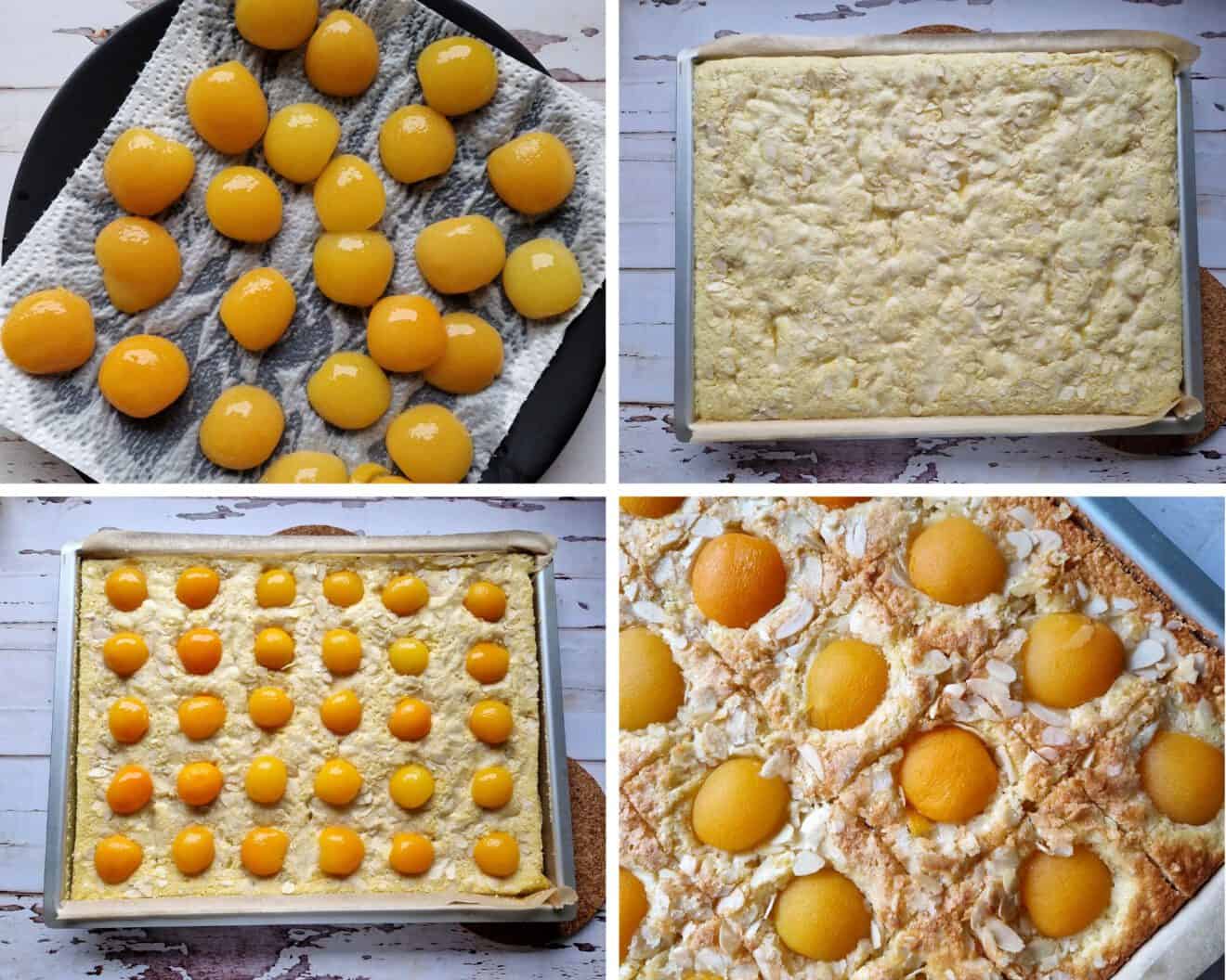 Butterkuchen ohne Hefe mit Aprikosen – Blitzrezept für einen leckeren ...