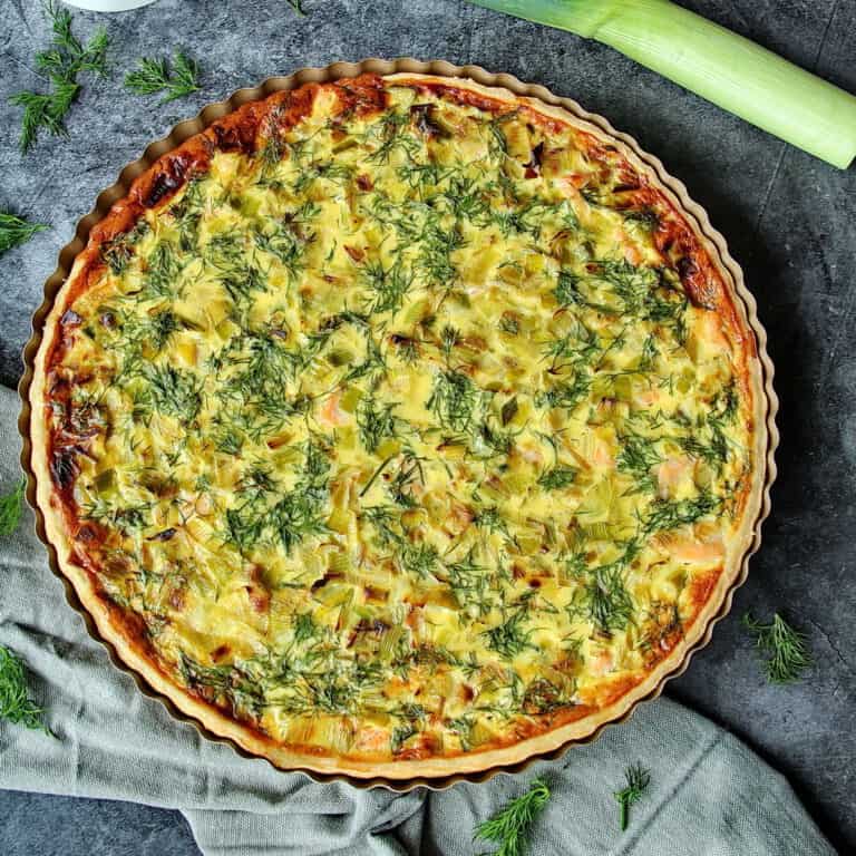 Rezept für eine leckere Lachs-Lauch-Quiche: So gelingt sie dir im ...