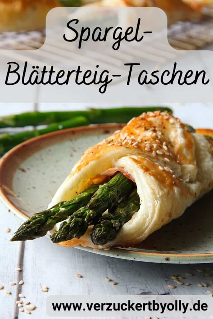 Einfache &amp; schnelle Spargel-Blätterteig-Taschen: So geht&amp;#39;s! Rezept ...