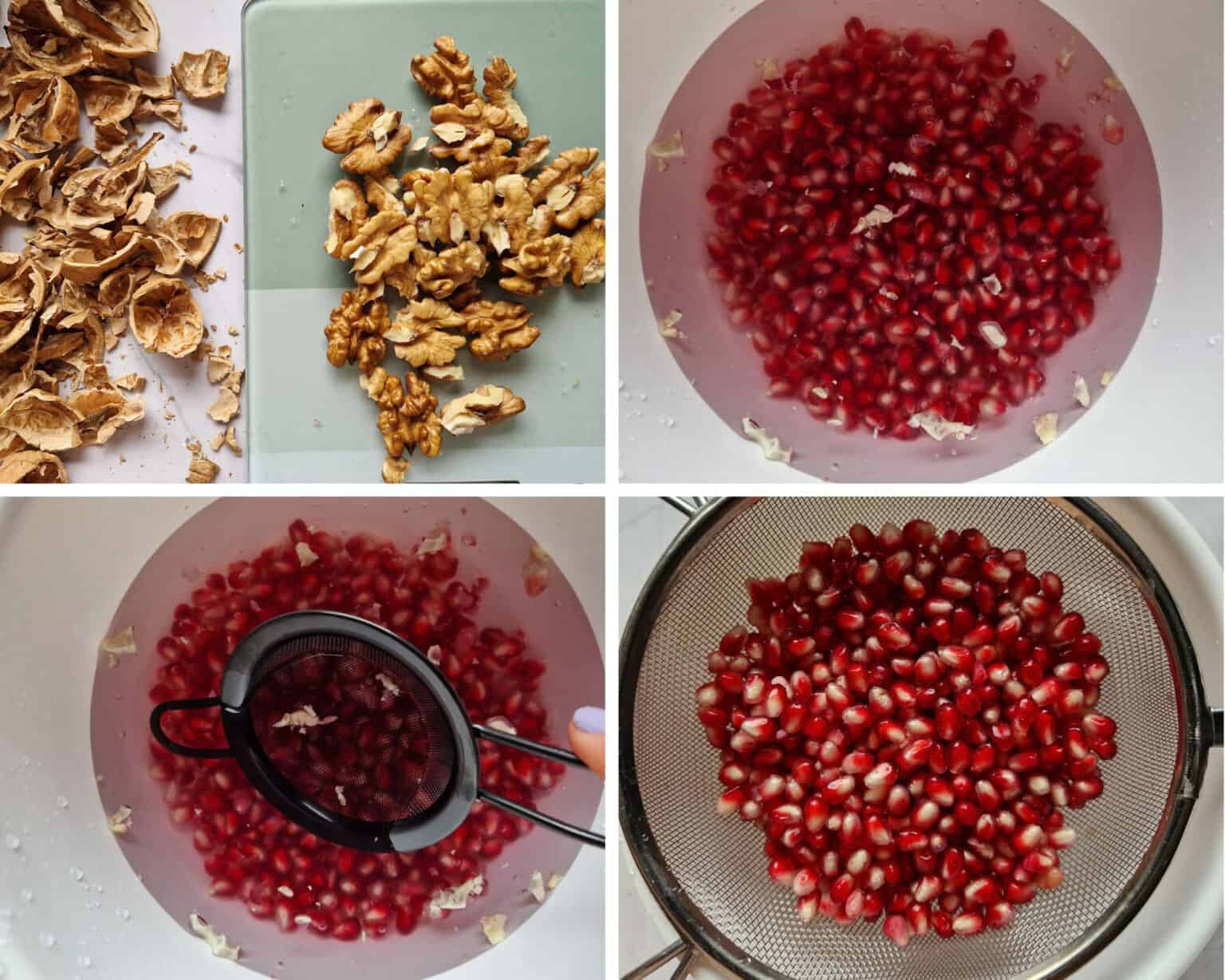 Granatapfel-Salat mit Feldsalat, Walnüssen und Feta: Ein schneller ...