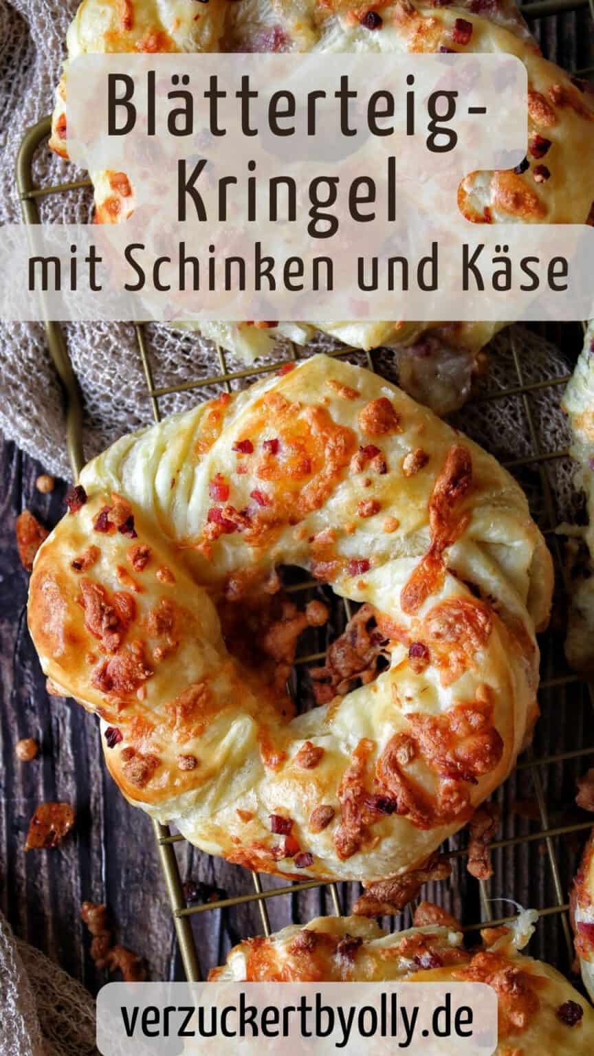 Blätterteig-Kringel mit Schinken und Käse: eine herzhafte Alternative ...