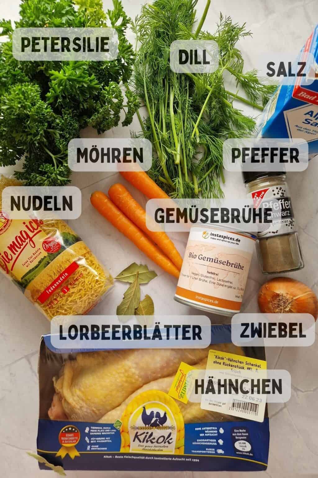 Hühnersuppe mit Nudeln im Thermomix® zubereitet - einfaches Rezept (2023) Hühnersuppe mit Nudeln im Thermomix® zubereitet - einfaches Rezept (2023)
