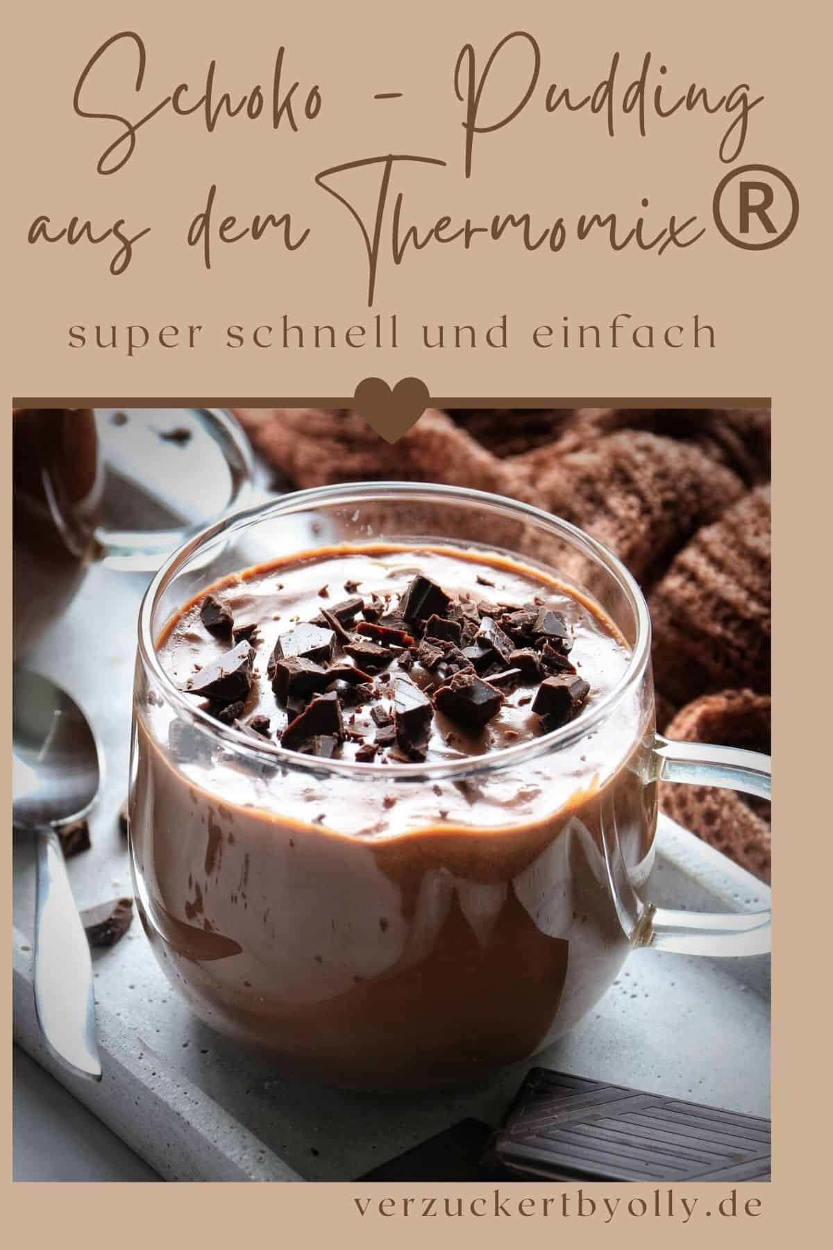 Pin zu Pinterest: Schokoladenpudding im Thermomix®
