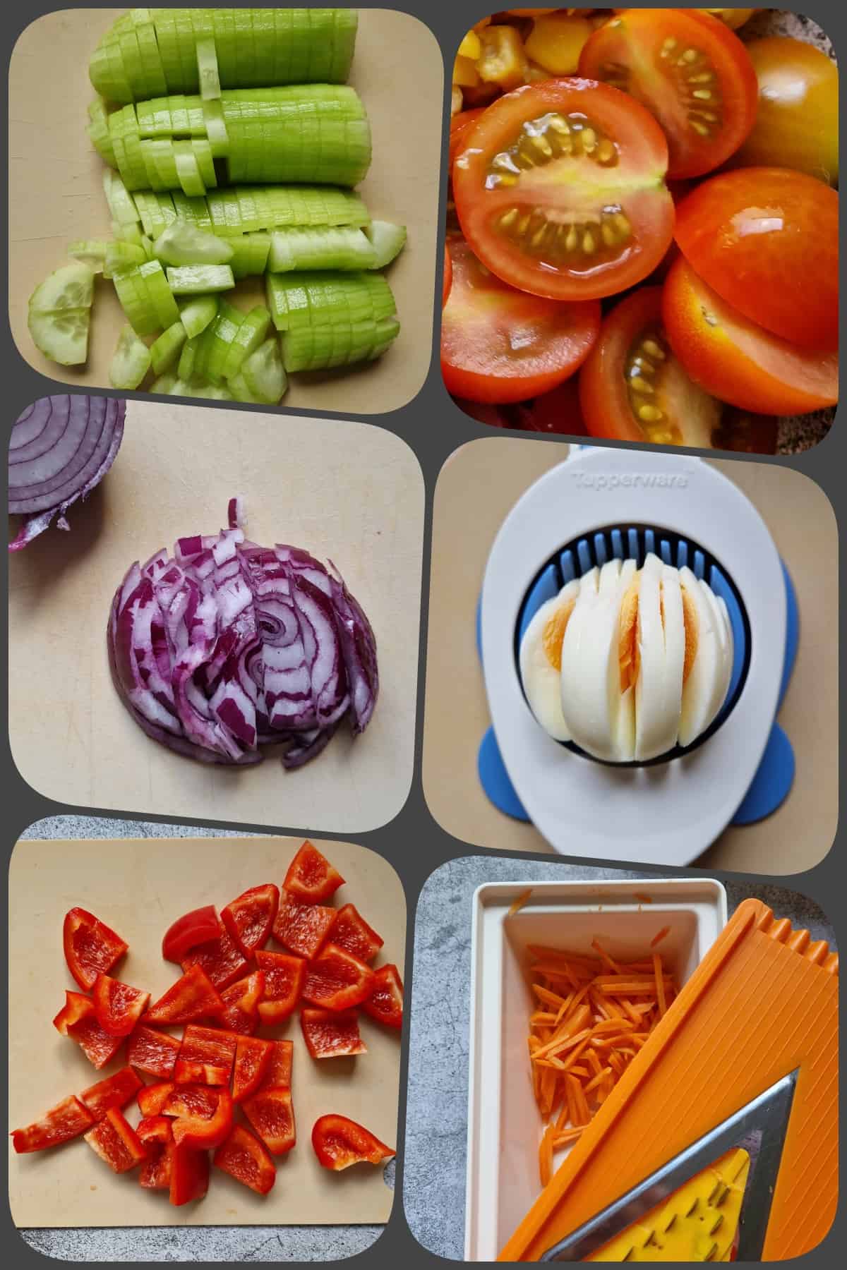 Zubereitungsschritte für die Salat Bowl mit Avocado 2/4