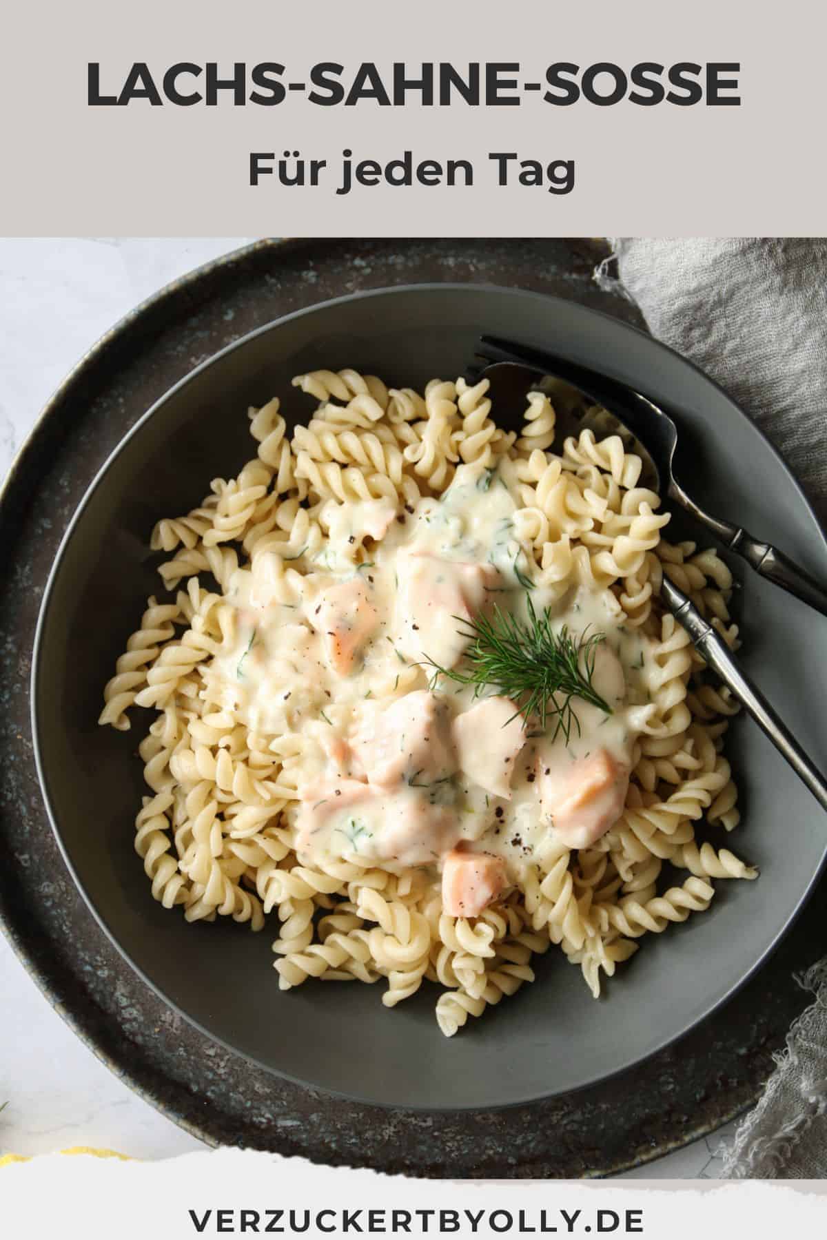 Pin zu Pinterest: Sahnesoße mit Lachs und Dill aus dem Thermomix