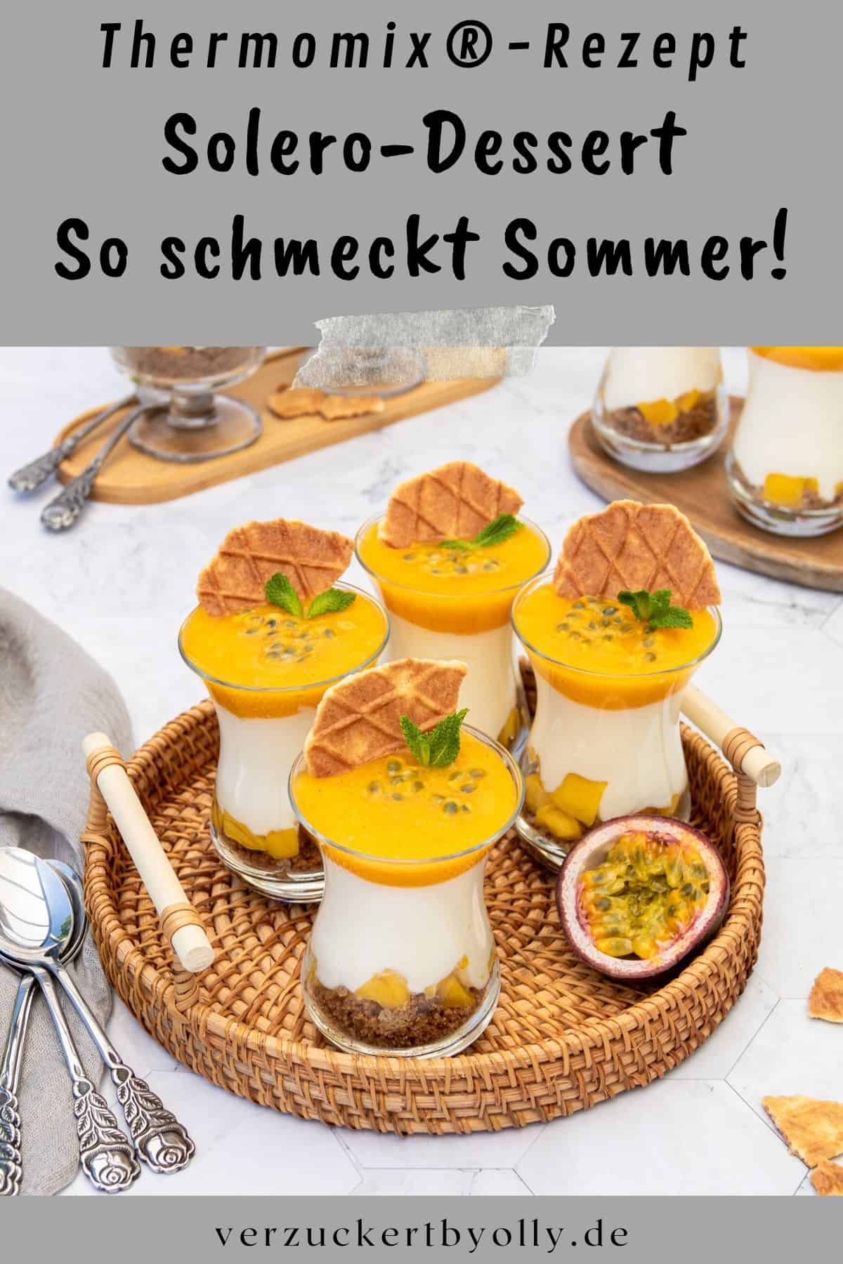 Pin zu Pinterest: Solero-Dessert (Thermomix®-Rezept)