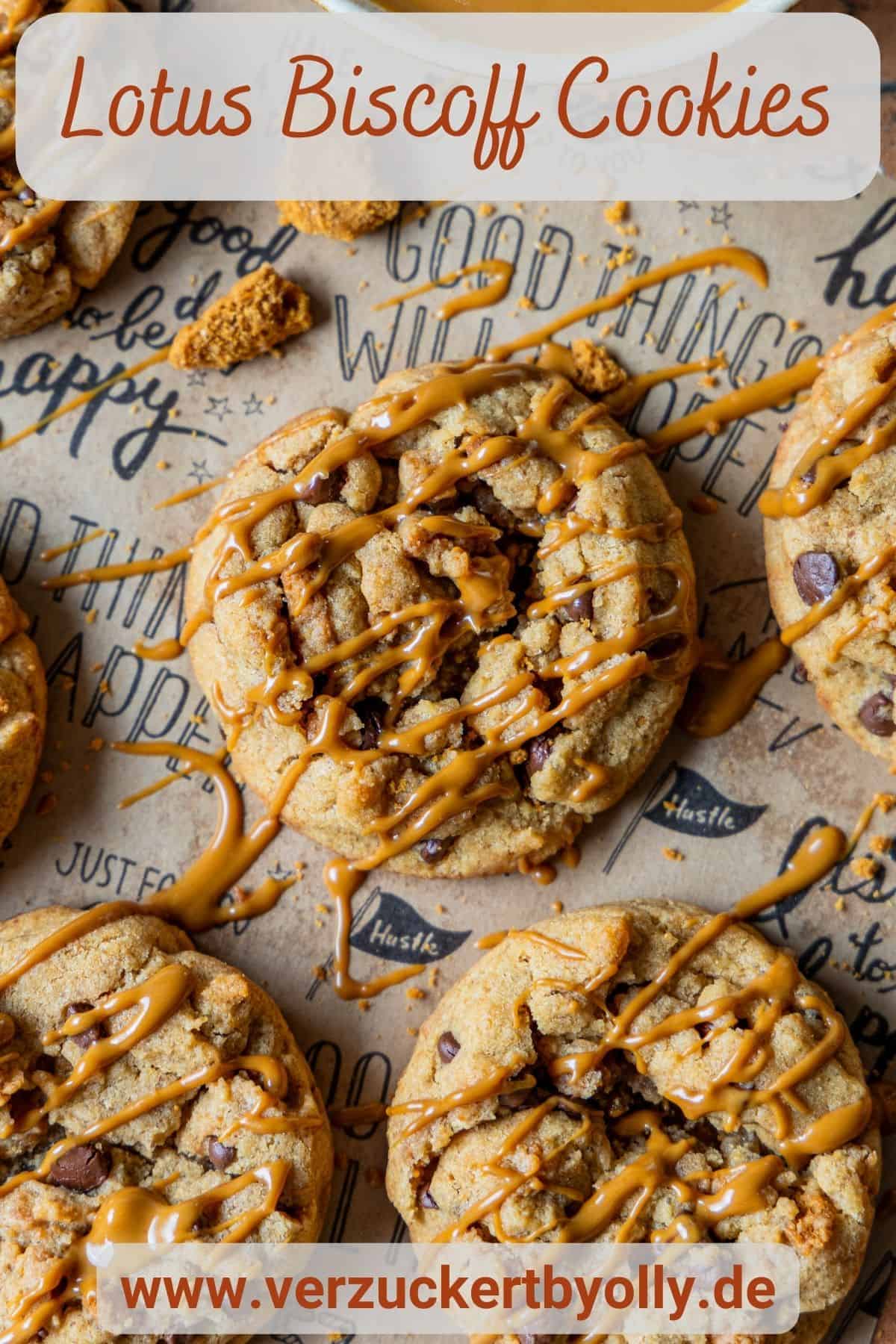 Pin zu Pinterest: Lotus Biscoff Cookies