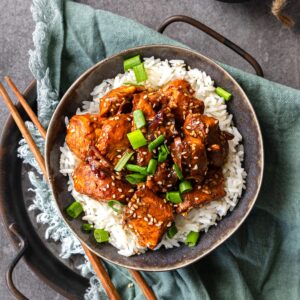 Sesam Hähnchen aus dem Backofen in 15 Minuten