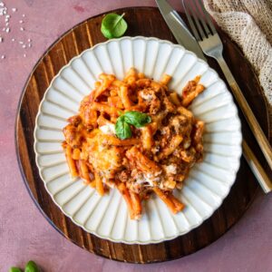 Makkaroni Auflauf mit Hackfleisch- alla Mamma