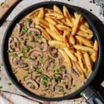 Pilzrahmsoße mit Schupfnudeln