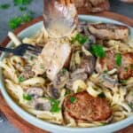 Schweinefilet in Champignon-Rahmsoße - Thermomix®-Rezept