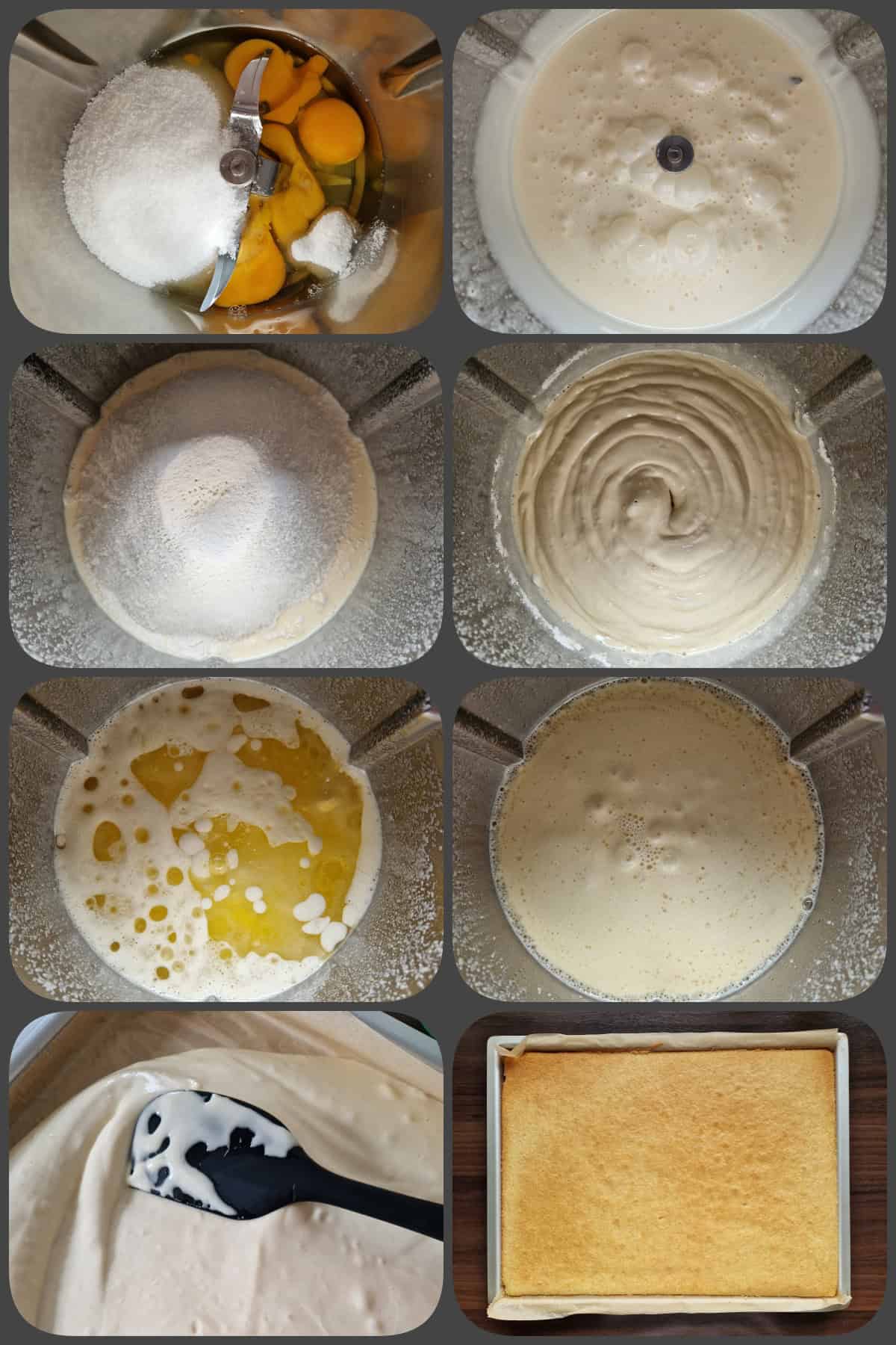 Zubereitungsschritte Fantakuchen mit dem Thermomix® 1/2