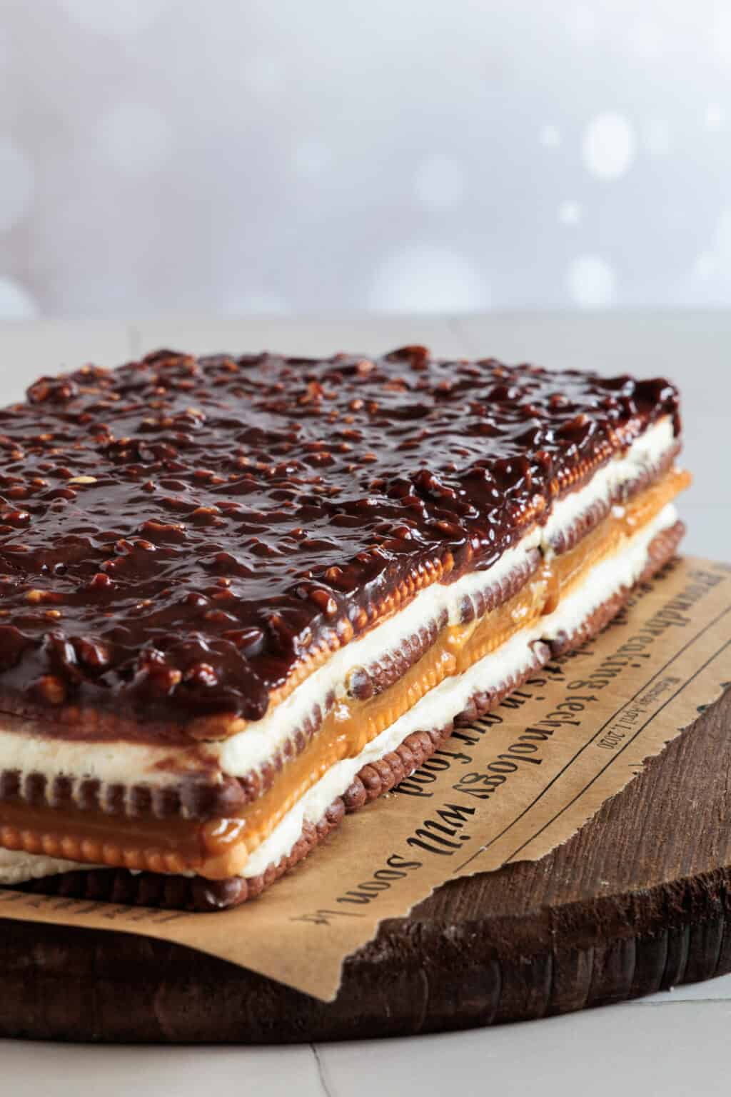 Butterkeks-Kuchen ohne Backen mit Milchmädchen Karamell (2025)