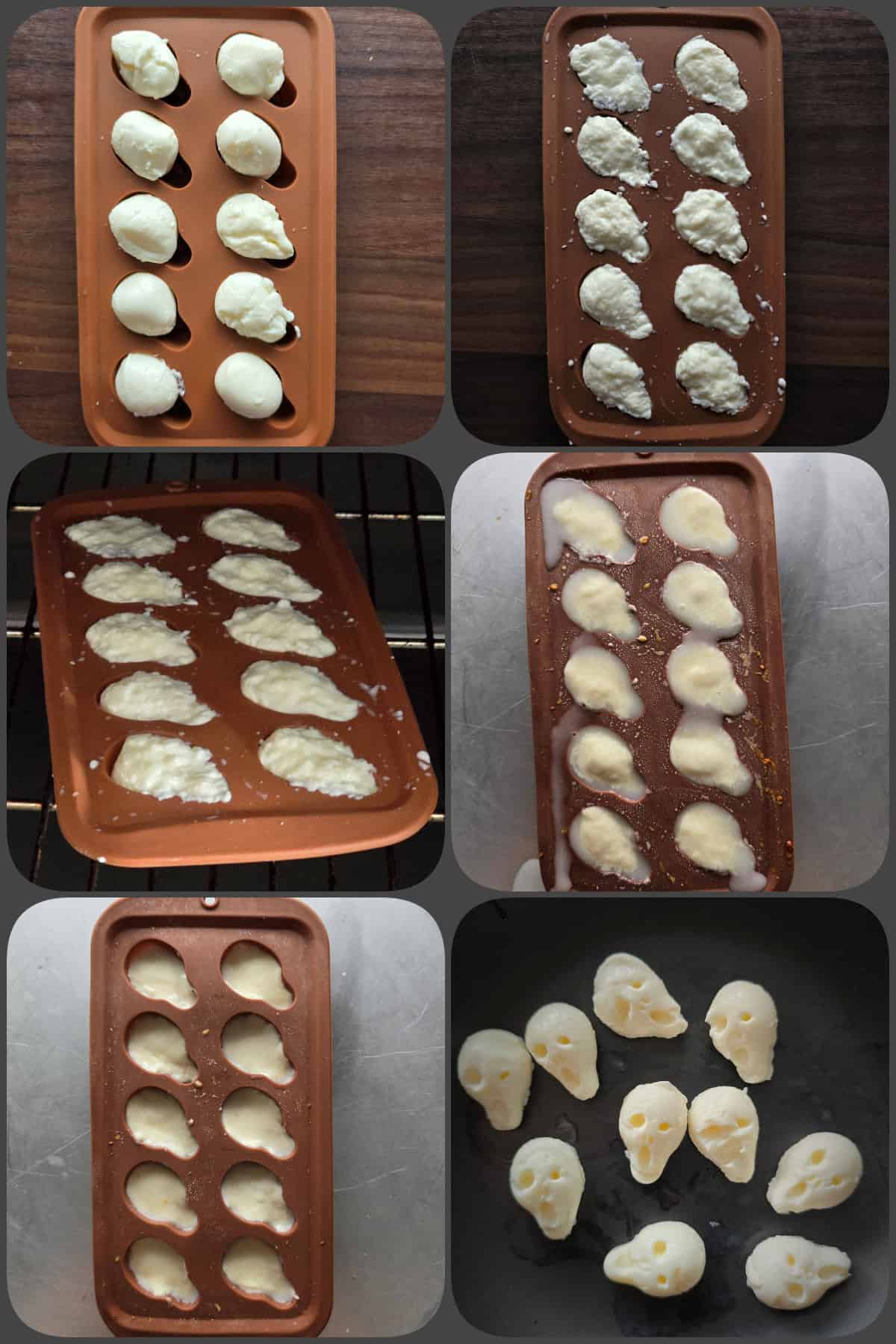 Zubereitungsschritte Caprese-Salat mit Totenkopf-Mozzarella: Schnelles Halloween-Rezept 1/2