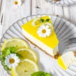 Zitronenkäsekuchen - einfaches Sommerrezept