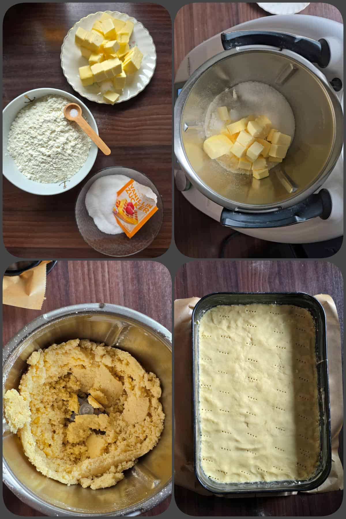 Zubereitungsschritte Apfel-Streuselkuchen mit Haselnüssen im Thermomix® 1/3 oder auch - "Wie mache ich Streusel im Thermomix®"
